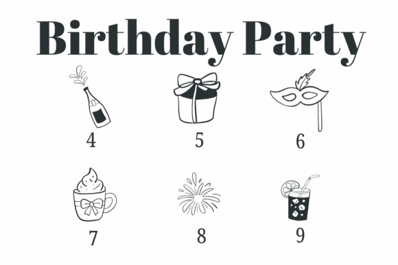 Birthday Party Font - Preview 3