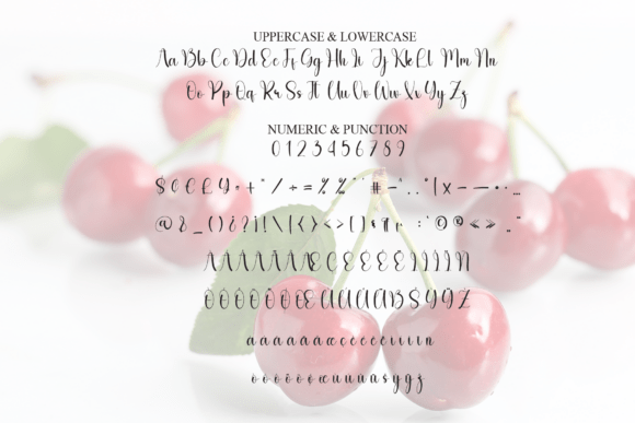 Cherry Font - Preview 6