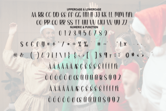 Dancing Christmas Font - Preview 6