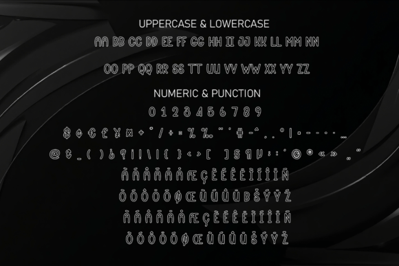 Dark Mode Font - Preview 6