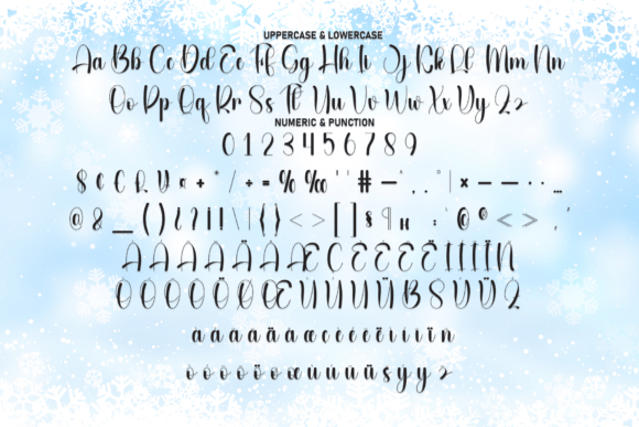 Frosty Font - Preview 6