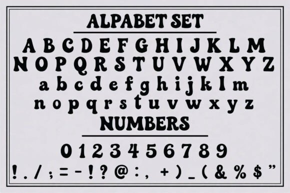 Funky Chunk Font - Preview 2