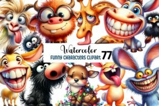 Funny Characters Clipart