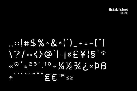 Golmert Font PNG with transparent background - Preview 2