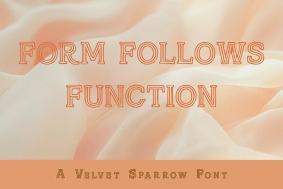 Gridline Display Font - Preview 1