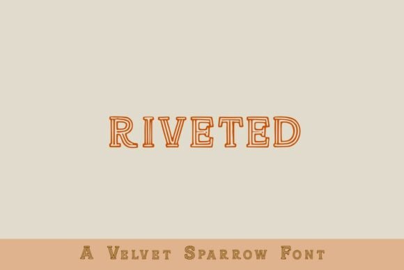 Gridline Display Font - Preview 2