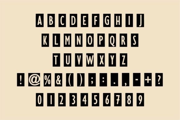 Label Price Font PNG with transparent background - Preview 5