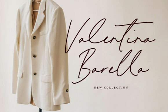 Melisma Signature Font font preview - 4