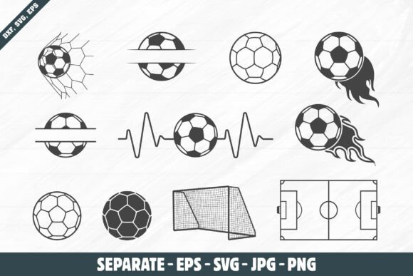 Soccer Svg Bundle, Soccer Sports Bundle