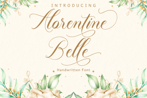 Alorentine Belle Font - Preview 1