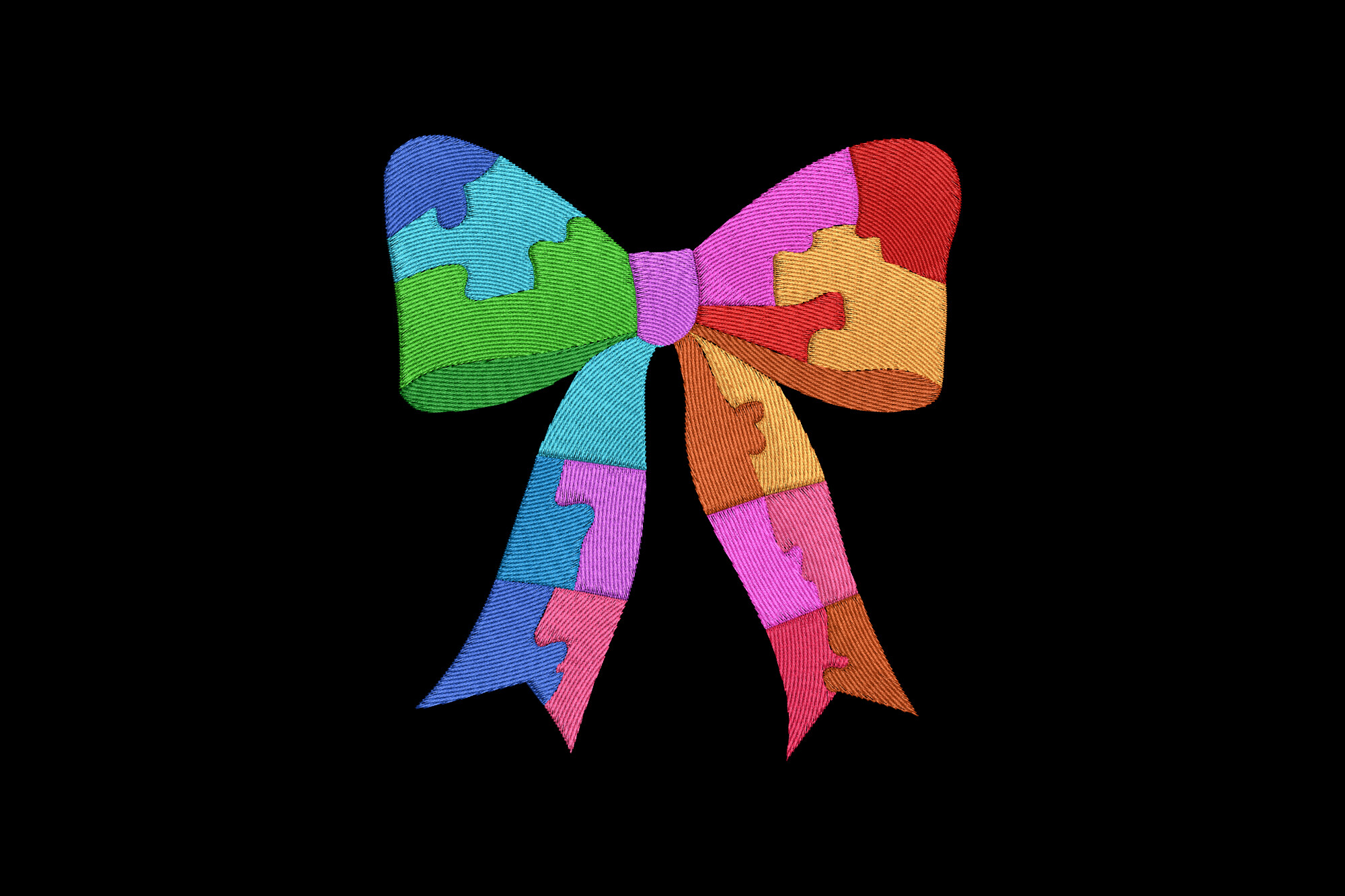 Autism Coquette Bow