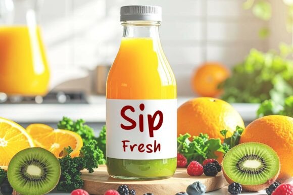 Beverage Juice Font - Preview 2