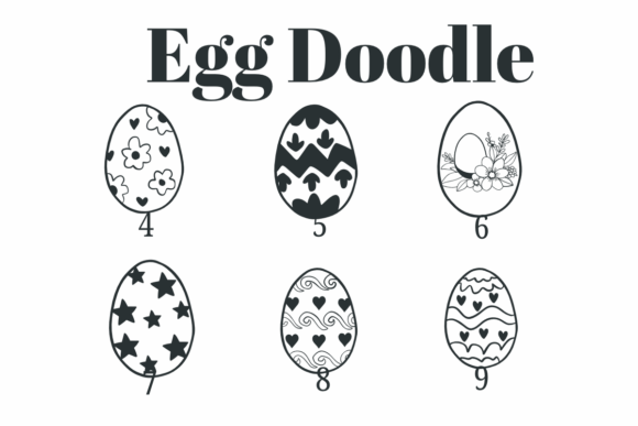 Egg Doodle Font - Preview 3