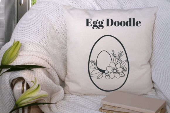 Egg Doodle Font - Preview 6