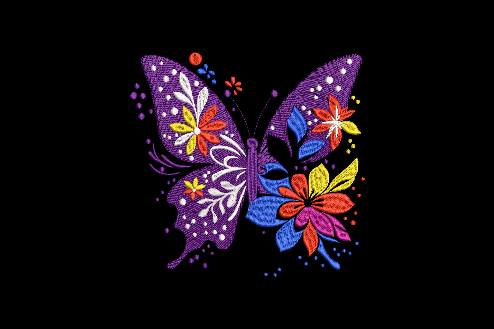 Floral Butterfly