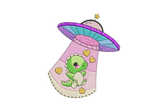 Funny Alien Dino