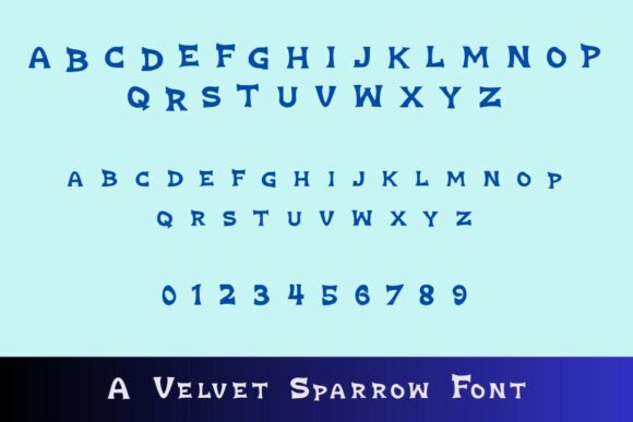 Inkwind Sparrow Font PNG with transparent background - Preview 2