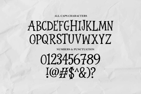 Jager Moon Font PNG with transparent background - Preview 1