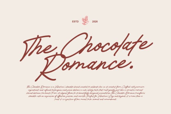 Love Stories Font font preview - 3