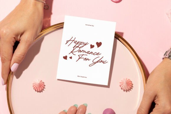 Love Stories Font font preview - 6