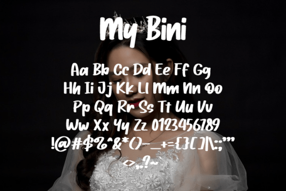 My Bini Font PNG with transparent background - Preview 1