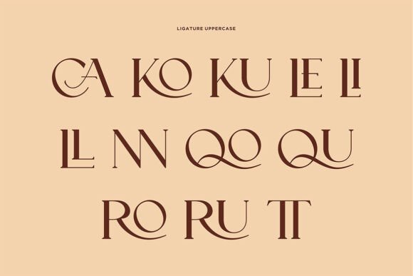 Romeon Font PNG with transparent background - Preview 2