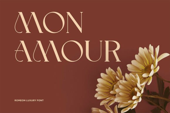Romeon Font PNG with transparent background - Preview 5