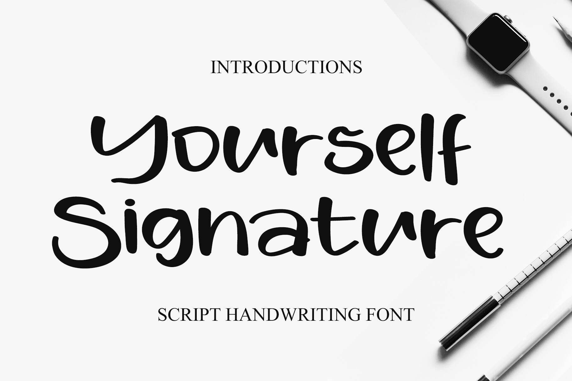 Yourself Signature preview, placeholder image