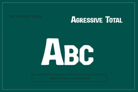 Agressive Total Font - Preview 1