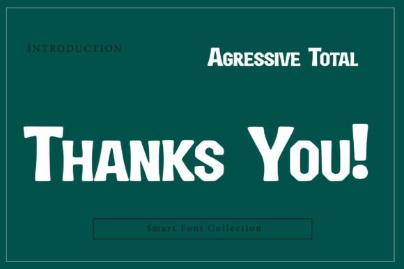 Agressive Total Font - Preview 2