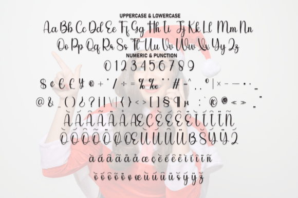 Beautysanta Font - Preview 6