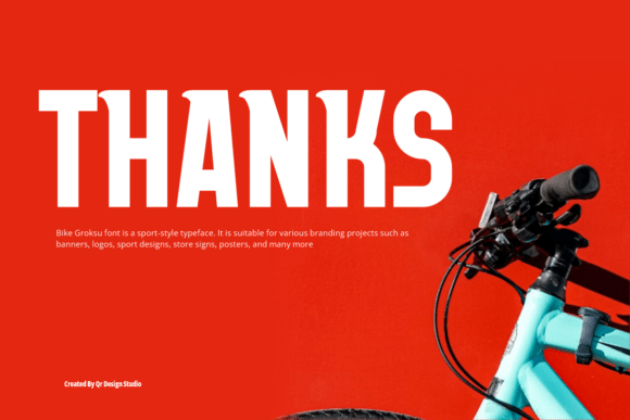 Bike Groksu Font - Preview 6