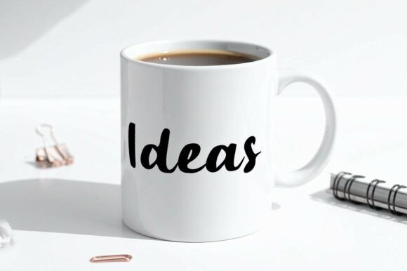 Binder Clip Font - Preview 1