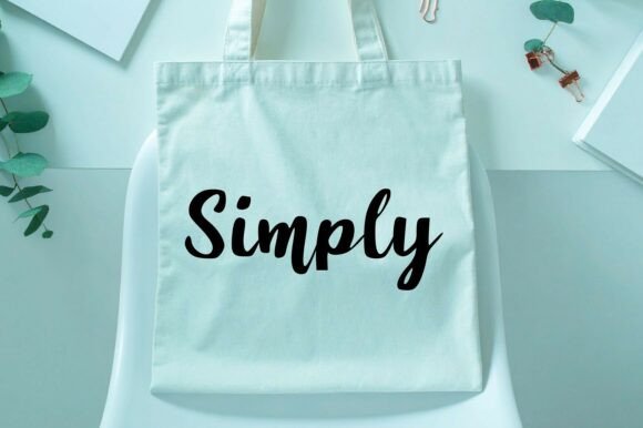 Binder Clip Font - Preview 2