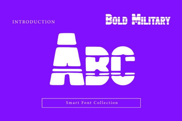 Bold Military Font - Preview 1