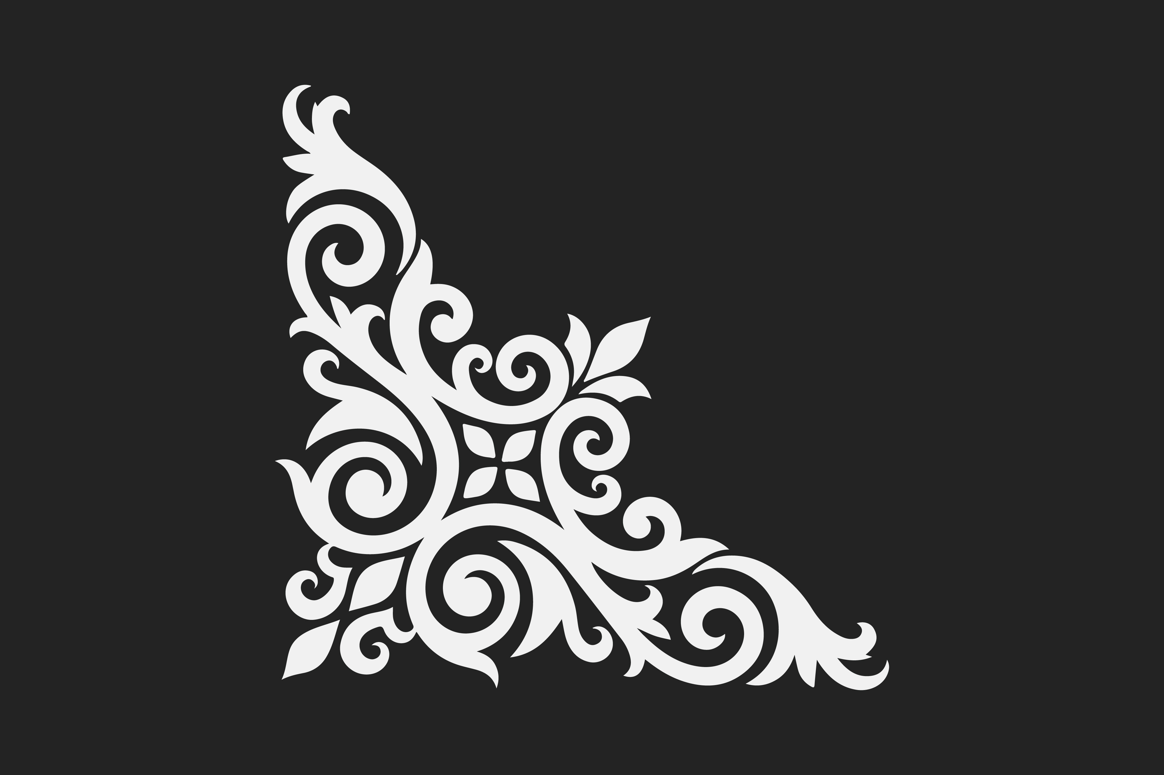 Book Border Art Design Alpona