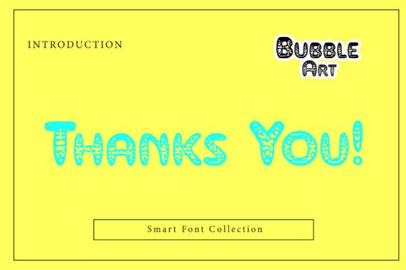 Bubble Art Font - Preview 2