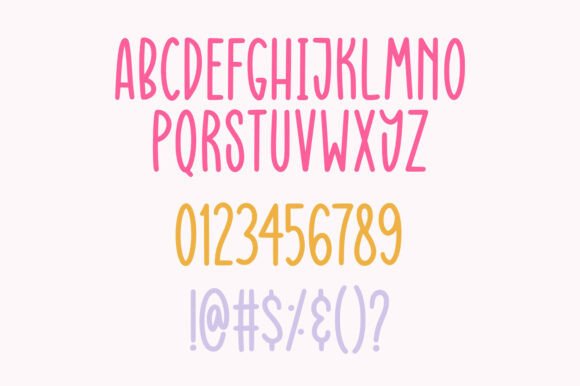 Crilbown Colors Font font preview - 2