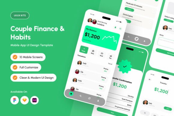 DuoPulse - Harmony Duo Finance App UI