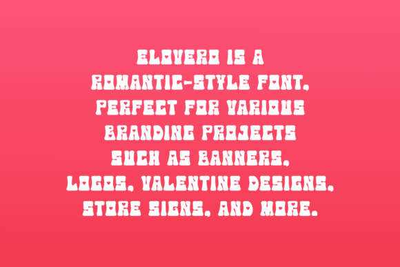 Elovero Font - Preview 4