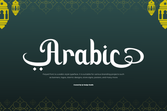 Faiyad Font PNG with transparent background - Preview 1
