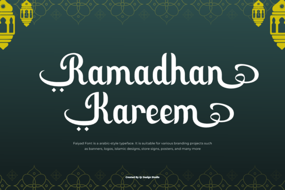 Faiyad Font PNG with transparent background - Preview 2