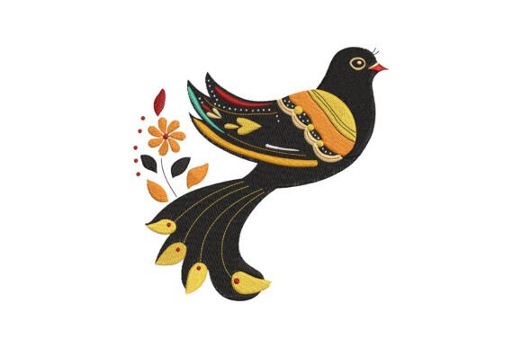 Floral Bird