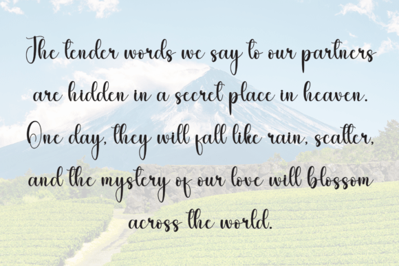 Garden Font - Preview 5