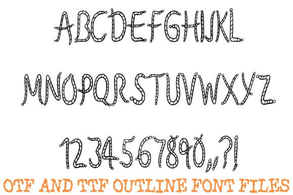Guitar Music Cables Font - Preview 1