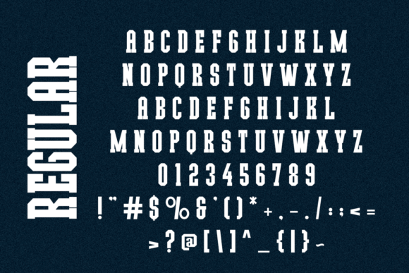 Jersey Varsity Font - Preview 1