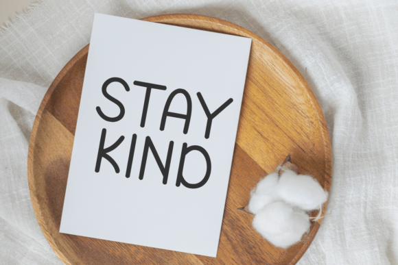 Minded Flower Font PNG with transparent background - Preview 3