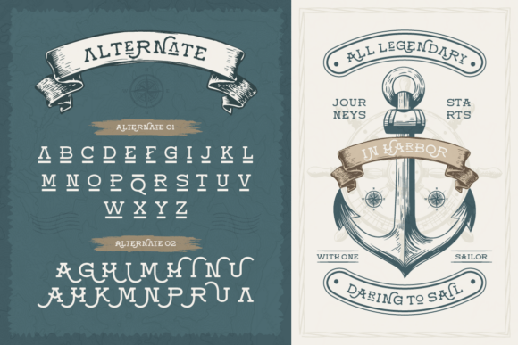 Phoenicia Font PNG with transparent background - Preview 5