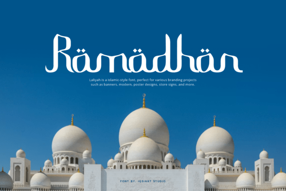 Qadrull Font PNG with transparent background - Preview 1