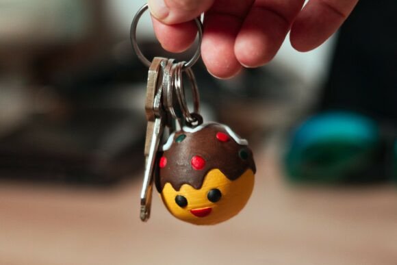 3D Christmas Bear and Snowman Keychain STL Files for 3D Printing - Image 12